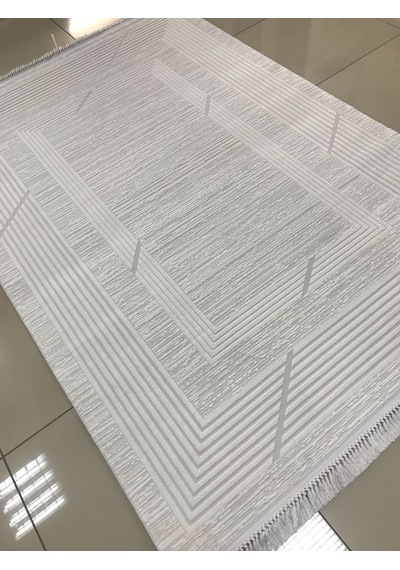 Merinos Halı Elegance 74430 060 Serisi Akrilik Salon Oturma Yatak Odası Halısı Krem