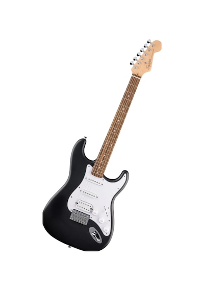 Squier Debut Stratocaster Hss Sabit Köprü Laurel Klavye Black Elektro Gitar