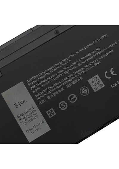 Dell Latitude E7250, E7240 Gvd76 Wd52h, 0wd52h Notebook Bataryası, Pili 3cell /  Üretici