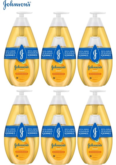 Johnsons Baby Bebek Şampuanı Klasik 750Ml+200 Hediye (6 Lı Set)