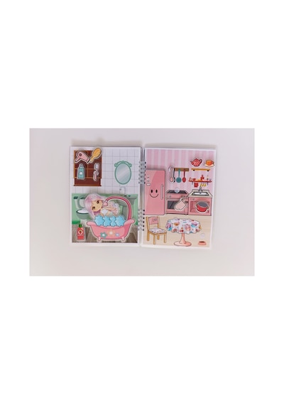 Lina Bebek Cırt Cırtlı İnteraktif Etkinlik Materyali- Eğitici Ve Eğlenceli Sessiz Kitap Quiet Book