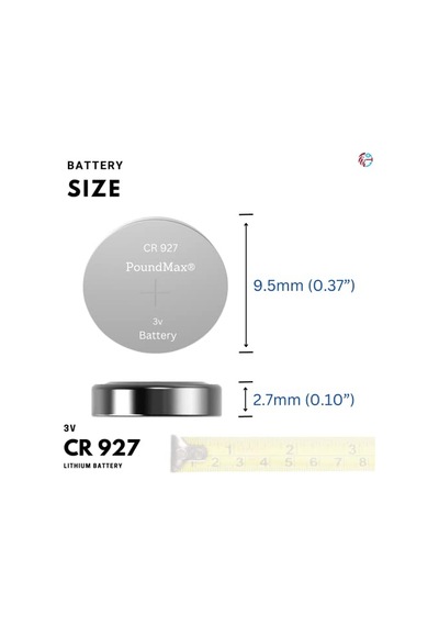 Ayrex Lityum Cr927 Düğme Piller, 3v 1x 5-pack