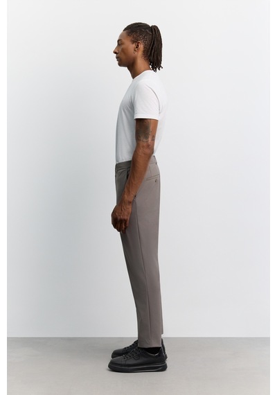Avva Erkek Vizon Klasik Bel Kırışmayan Teknik Kumaş Relaxed Fit Pantolon A62y3209 Avva Erkek Vizon Klasik Bel Kırışmayan Teknik Kumaş Relaxed Fit Pantolon A62y3209