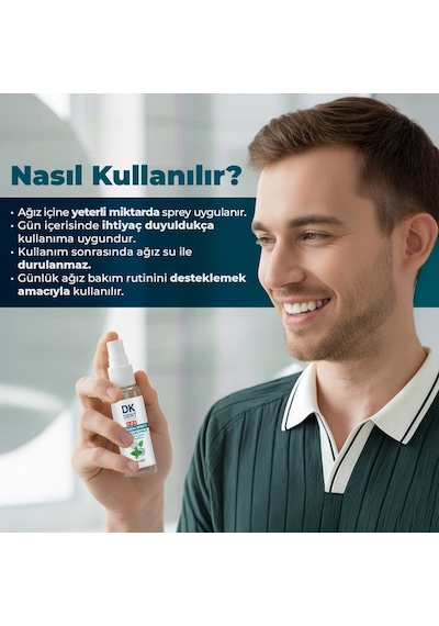 Dkdent Nane Özlü Ağız Kokusu Önleyici Sprey 22 Ml