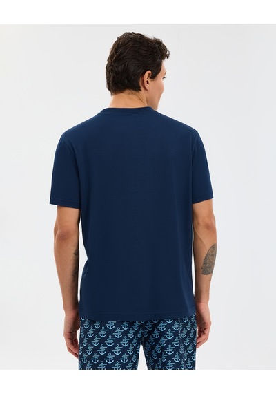 Skechers M Regular T-shirt Erkek Lacivert Tshirt S2610117-0505 Lacivert