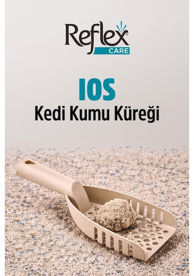 Reflex Care İos Kedi Kumu Küreği Bej 29,5 X 9,5 X 3,5 Cm