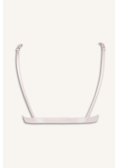 Defacto Dantel Detaylı Saten Kapsız Pedsiz Balensiz Bralet G1139ax26aupn38 Pembe-pn38