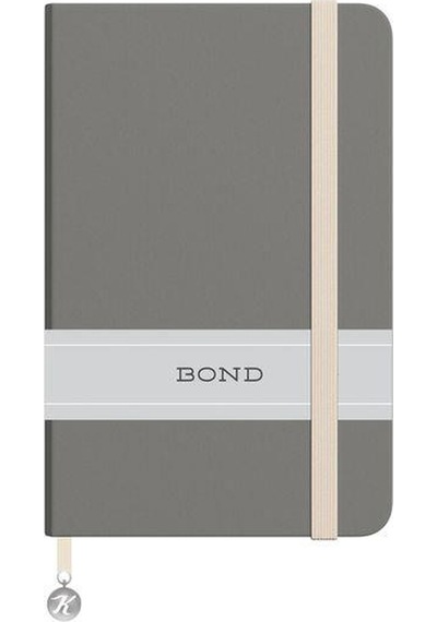 Keskin 9 14 96 Yp.çizgili Ciltli Bond Defter - Gri Gri