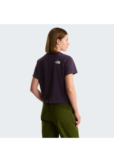 The North Face Flora Embroidered Regular Graphic Kadın Tişört C-the0a8g9qg5og5o Mor