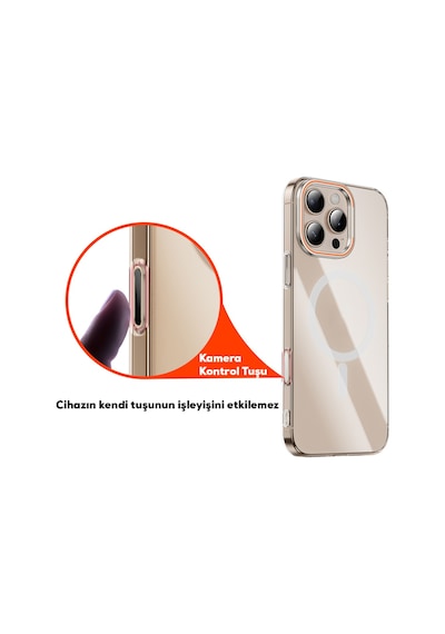 Apple Uyumlu iPhone 16 Serisi Metal Alaşımlı Hassas Dokunmatik Kamera Denetim Butonu Koruyucu