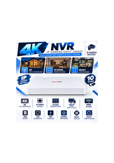 9 Kameralı 4k Sesli İp Güvenlik Kamerası Seti 5mp Gece Renkli Görüş 21 Warm Led Poe 421wsp