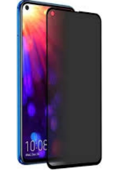 Oppo A92 Uyumlu Privacy Ön Koruma Hayalet Seramik Nano Ekran Koruyucu Siyah