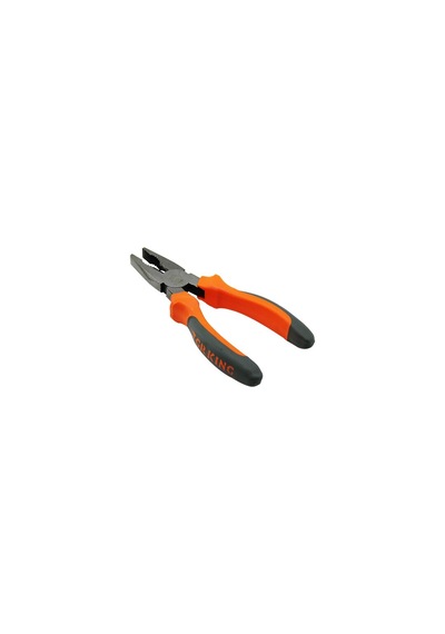 Pense Turuncu Gri Saplı 7 İnç - 180mm 5224