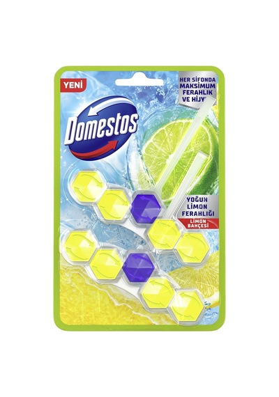 Domestos Wc Blok Duo 2 50 G Limon Bahçesi Ferahlık Ve Hijyen Tarı
