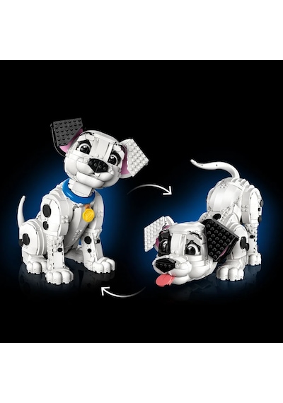 LEGO® ǀ Disney 101 Dalmaçyalı Köpek Yavrusu 43269 - Yetişkinler için Koleksiyonluk Nostaljik Model Yapım Seti (1722 Parça)