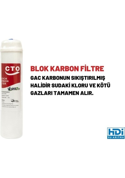 Puretech Yakut-Optima Cihazlarına Uygun 3'Lü Kokonatlı Filtre