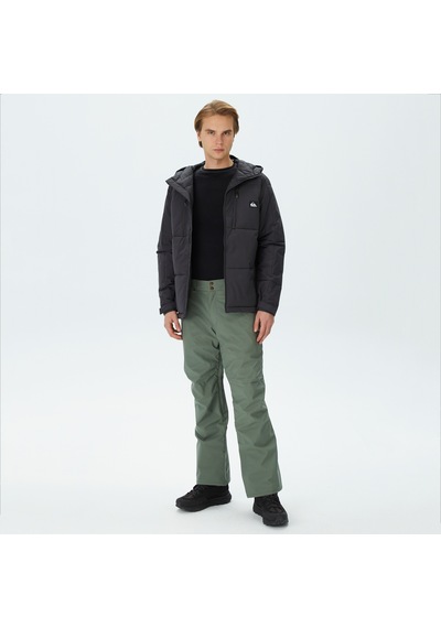 Quiksilver Nomad Erkek Siyah Mont Düz Eqyjk03970 Siyah