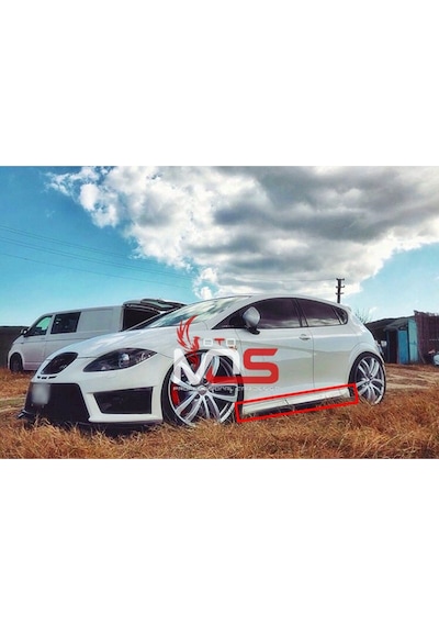 Seat Leon Mk2 Aero Marşpiyel Takım Fiberglass Boyasız