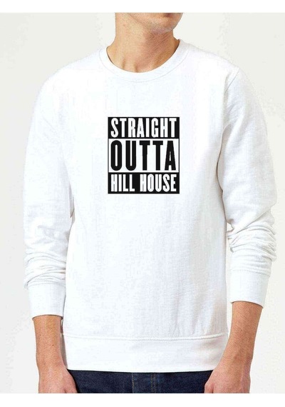 The Haunting Of Hill House Straight Outta Baskılı Erkek Sweat (530958589)