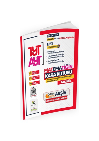 TYT- AYT Matematiğin KaraKutu Polinom-2. Dereceden Denklem ve Karmaşık Sayılar Fasikülü Tamamı Çözümlü Dergi