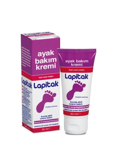 Lapitak Kurumuş ve Yıpranmış Ayaklar için Bakım Kremi 60 ML