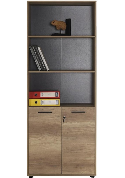 Adoremobilya Newyork 5 Katlı Kilitli 2 Kapaklı Kitaplık - Tori Adoremobilya Newyork 5 Katlı Kilitli 2 Kapaklı Kitaplık - Tori