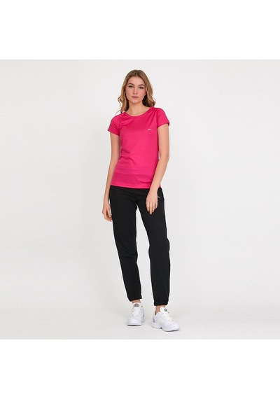 Slazenger RELAX IN Kadın Slim Fit Fuşya Tişört