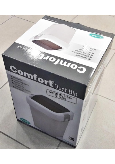 Motek 8 Litre Hassas Kapaklı Çöp Kovası 001