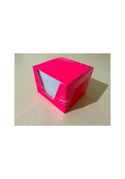 Küp Not 10 Paket Küp Blok Not Kağıdı 1. Hamur 8x8 Cm 500 Yaprak