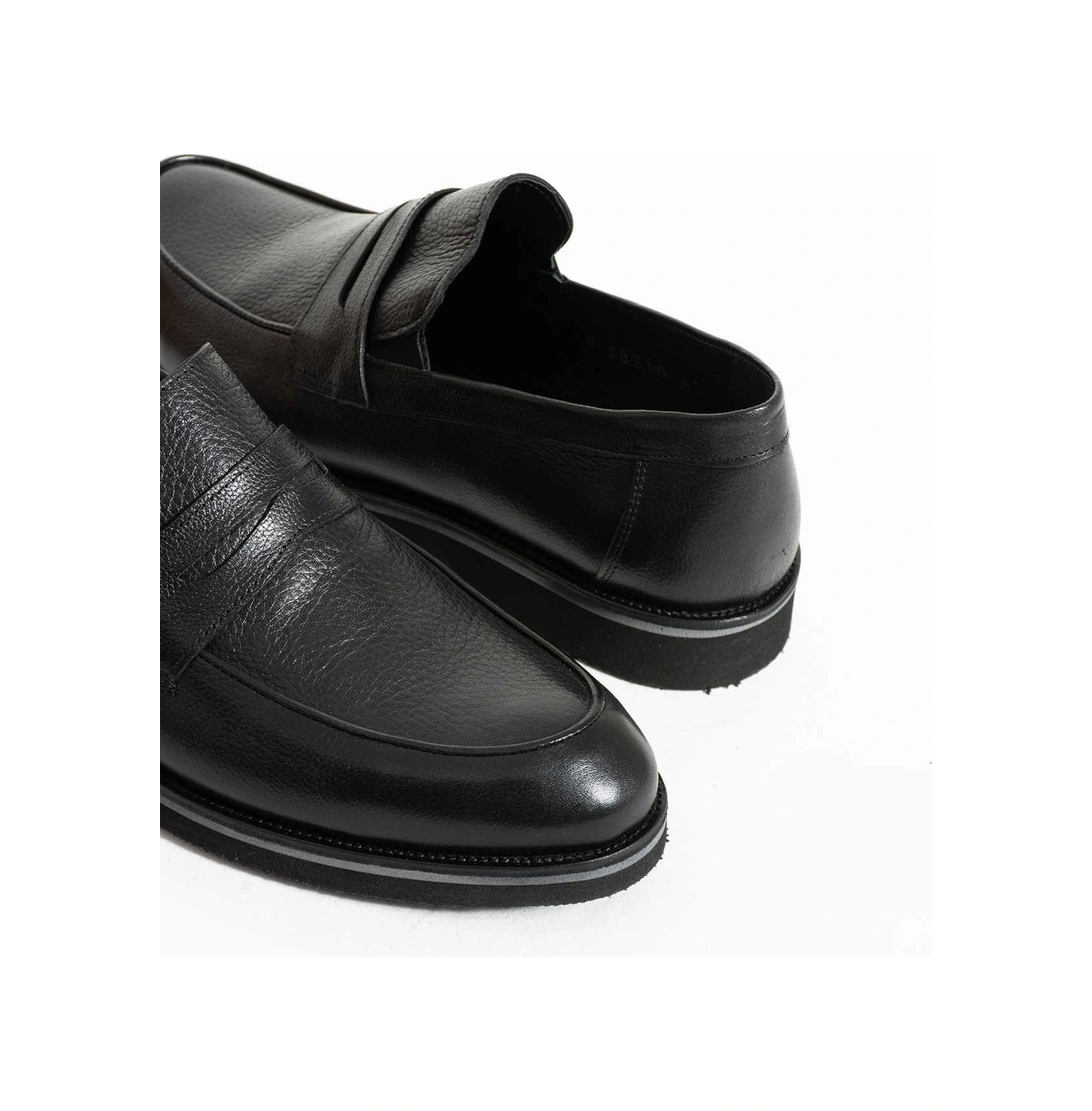 Bestello Bağcıksız Eva Taban Loafer 331-46610 Erkek Ayakkabı Siyah