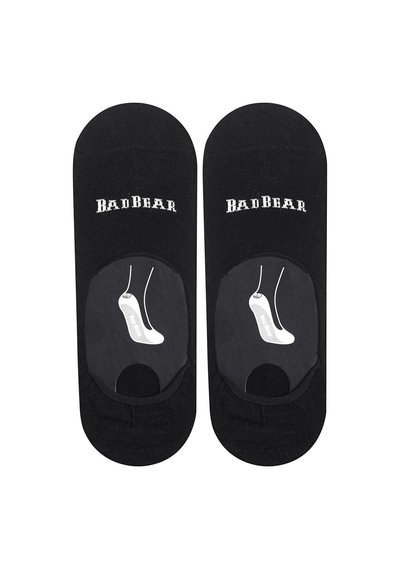 Bad Bear Core Zero Siyah Unisex Babet Çorap-siyah Siyah