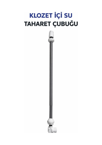 Klozet İçi Su Taharet Çubuğu 37 Cm Plastik, Hijyenik Diğer
