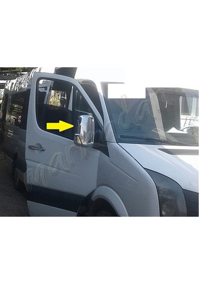 Vw Crafter Krom Ayna Kapağı 2006-2017 2 Parça Abs Krom