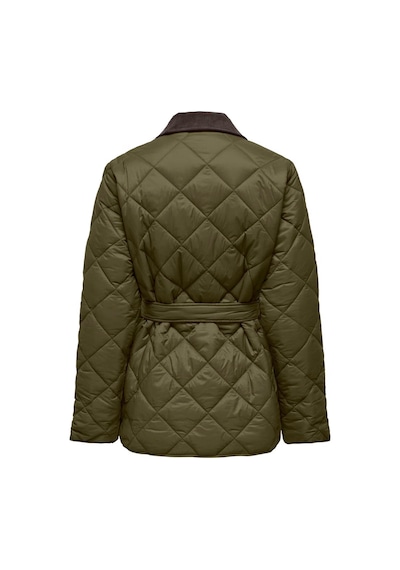 Only Onltahıa Lw Cord Mıx Jacket Cc Otw Kadın Mont 15373692 Dark Olive
