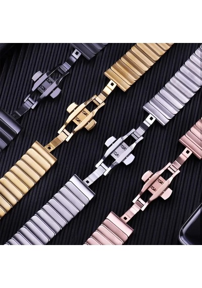 Newface Apple Watch 42mm Kr413 Fine Steel Kordon - Rose