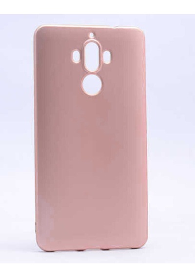 Huawei Mate 9 Kılıf Zore Premier Silikon Kapak Rose Gold