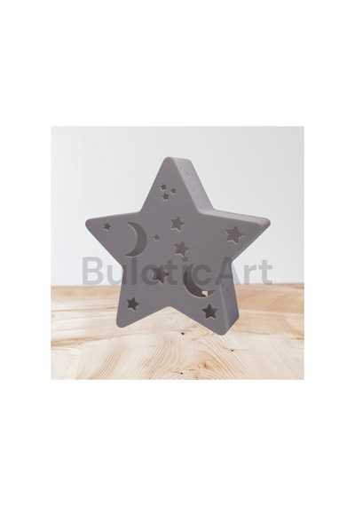 Buloticart Tealigt Gece Lambası Çocuk Odası Masa Lambası Pilli Tealight Lamba Pil Ve Lamba Birlikte Beyaz