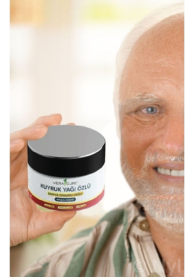 Vera Cure Kuyruk Yağı Özlü Bamya Tohumu Yağlı Masaj Kremi 100 ML