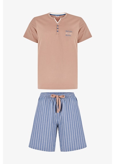 Penti Erkek Renkli Desert Sand Pijama Takımı