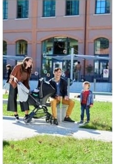 We Bebek Arabası Oto Koltuğu Adaptörü Siyah