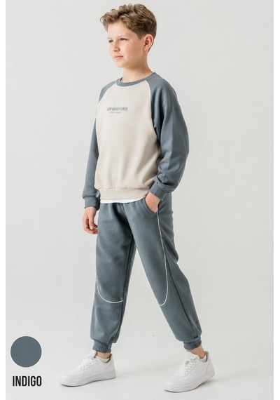 Erkek Çocuk Collective Baskılı Takım 4211i- İndigo