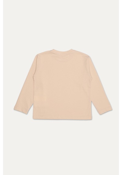Funfair 2'li Çocuk Sweatshirt 251bsc-s10.e Bej/somon