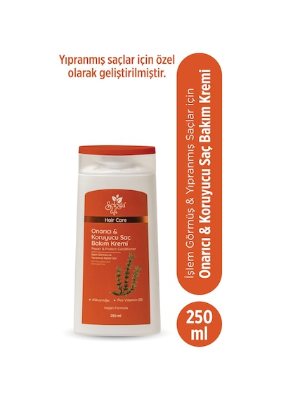 Selesta Life Atkuyruğu Bitki Ve Provitamin B5 Özlü Onarıcı & Koruyucu Saç Bakım Kremi Yıpranmış Saçlar 250 Ml