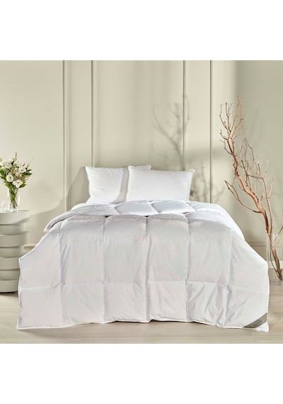 Linens Elegance Kaz Tüyü Çift Kişilik Yorgan Beyaz
