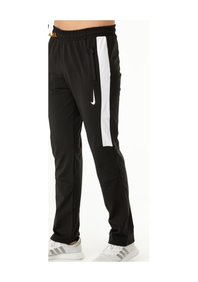Nike Ed-2799 Erkek Battal Polyester Eşofman Altı Siyah