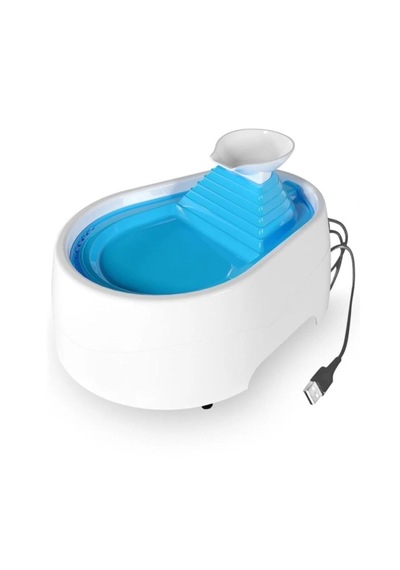 Cadopet Kedi Su Pınarı Su Sebili Su Çeşmesi Ultra Sessiz 2,0 Litre Usb 5 Volt 2 Metre Kablo