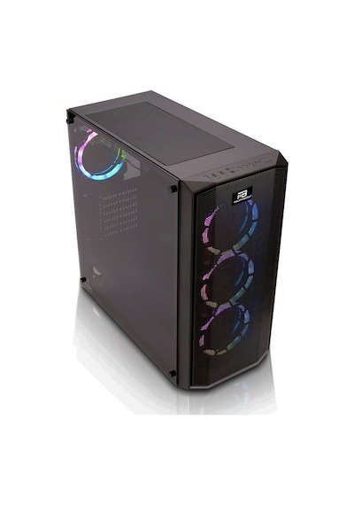Powerboost X58Rgb Usb 3.0 Mesh 4 X Rgb Fanlı Gaming Kasa (Psu Yo