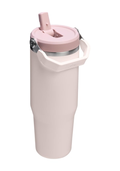 Stanley The Iceflow Flip Straw 2.0 Tumbler 0.89l / 30oz Rose Quartz Termos-30204 Pembe