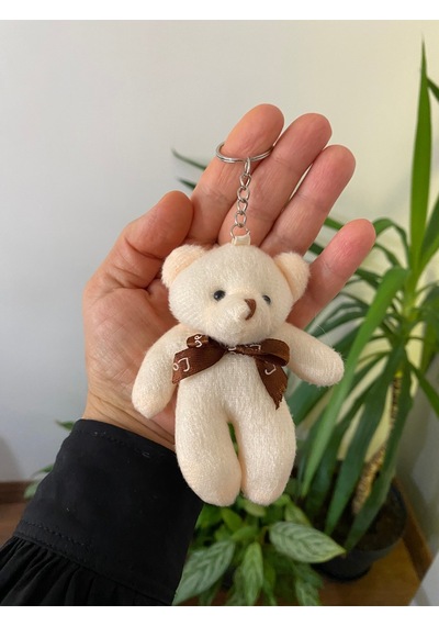 Peluş Ayıcıklı Anahtarlık 6 Adet