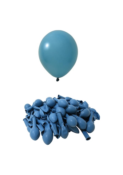 18 İnç Okyanus Mavi Jumbo Büyük Boy Balon 45 Cm Okyanus Mavi